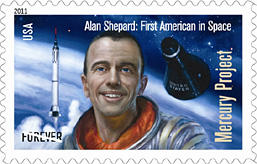 2011 Mercury Messenger Forever Stamp