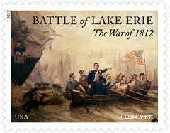 The War of 1812: Battle of Lake Erie Stamp, 2013