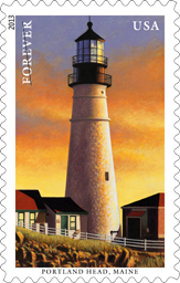 New England Coastal Lighthouses Stamps, 2013