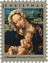 Virgin and Child Christmas Stamp, 2013