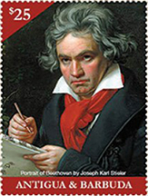 Beethoven 250th Birth Anniversary Stamp