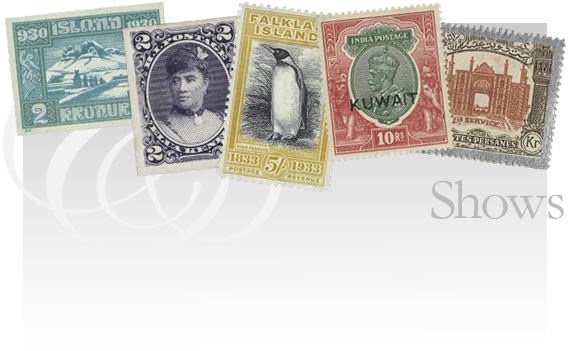Stamp Shows, Postage Stamp Shows