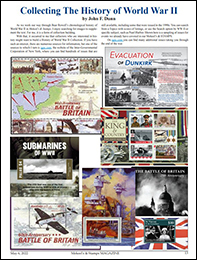 Collecting The History of  World War II - Stamps