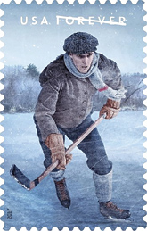 History of Hockey Stamp