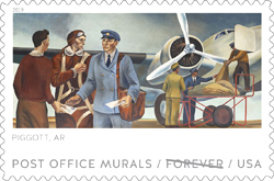 USPS - Post Office Mural Stamp, 2019