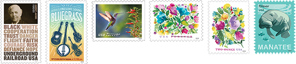 USPS March Stamp Issues 2024